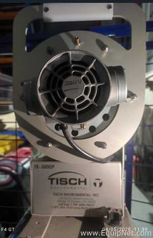 Tisch Environmental TE-3000P Portable High Volume Enzyme Air Sampler