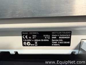 Mettler Toledo XS16001L Balance