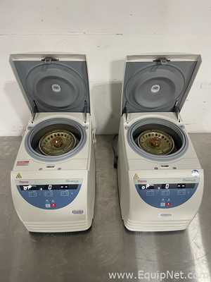 Lot of 2 Thermo Fisher Scientific Sorvall Legend Micro 21R Refrigerated Centrifuge