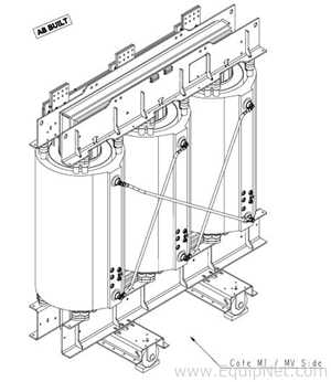 Unused Schneider Trihal 4150 kVA Electric Transformer 1