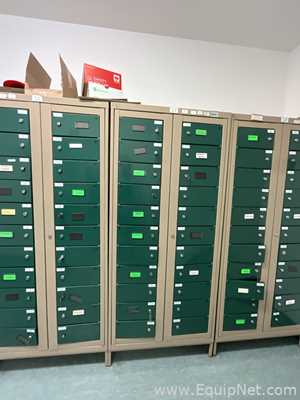 Lote de 5 Gabinete de Almacenamiento Plastmet 