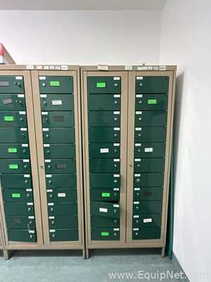 Lote de 5 Gabinete de Almacenamiento Plastmet 