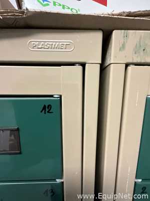 Lote de 5 Gabinete de Almacenamiento Plastmet 