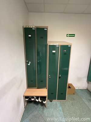 Lote de 12 Gabinete de Almacenamiento Plasmet 