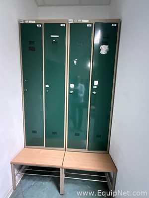 Lote de 12 Gabinete de Almacenamiento Plasmet 