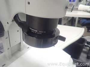 Olympus SZX7 Stereo Microscope With Light Source
