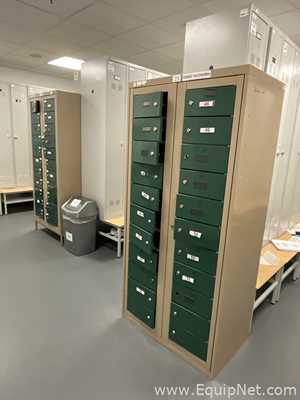 Lote de 3 Gabinete de Almacenamiento Plastmet 