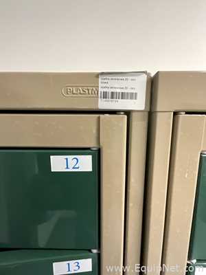 Lote de 2 Gabinete de Almacenamiento Plastmet 
