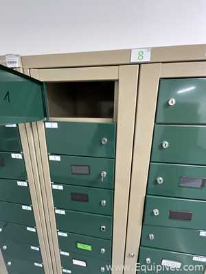 Lote de 2 Gabinete de Almacenamiento Plastmet 