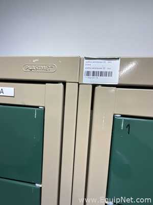 Lote de 2 Gabinete de Almacenamiento Plastmet 