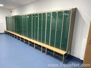 Lote de 12 Gabinete de Almacenamiento Plastmet 