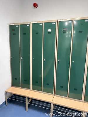 Lote de 12 Gabinete de Almacenamiento Plastmet 