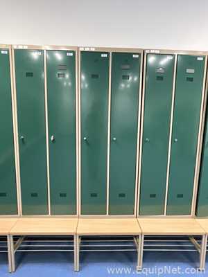 Lote de 12 Gabinete de Almacenamiento Plastmet 