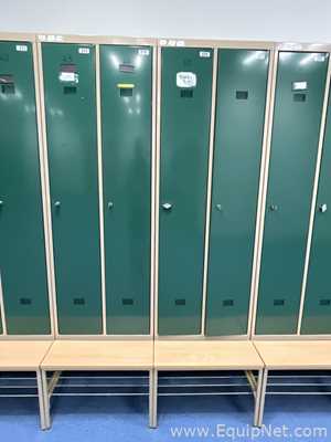 Lote de 12 Gabinete de Almacenamiento Plastmet 
