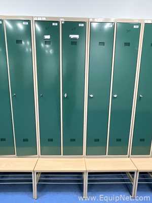 Lote de 12 Gabinete de Almacenamiento Plastmet 