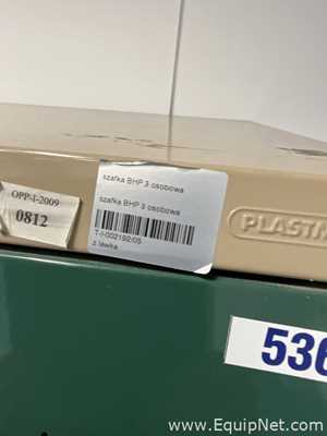 Lote de 12 Gabinete de Almacenamiento Plastmet 