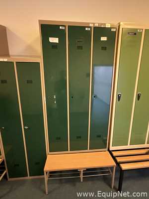 Lote de 5 Gabinete de Almacenamiento Plastmet 