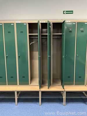 Lote de 14 Gabinete de Almacenamiento Plastmet 
