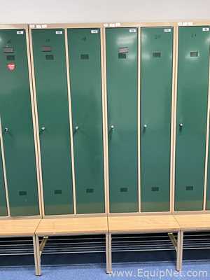 Lote de 14 Gabinete de Almacenamiento Plastmet 