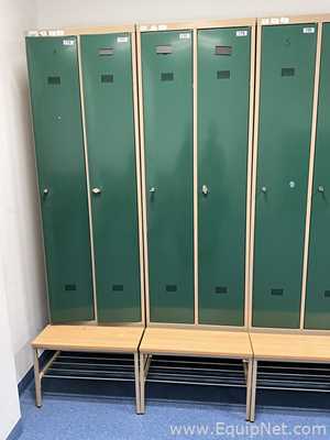 Lote de 14 Gabinete de Almacenamiento Plastmet 