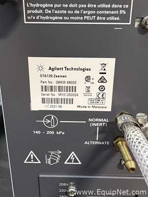 Agilent Technologies G8436A 240Z AA Zeeman Atomic Absorption Spectrometer