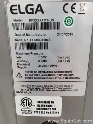 Elga PF3XXXXM1-US Water Purification System with Wall Mount