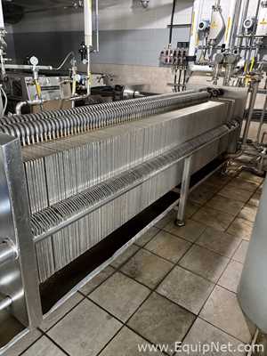 Prensa de Filtro PALL SeitzSchenk Filtersystems GmbH Niro 600/150