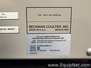 Beckman Coulter CESI 8000 High Performance Separations ESI Module