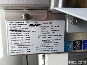 Cabina de Seguridad Biológica Nuaire Inc. NU-435-400