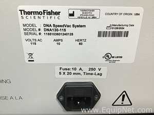 Concentrador Thermo Scientific Savant SpeedVac DNA 130