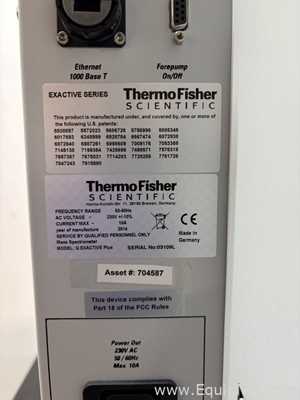 Espectrómetro de Masa Thermo Scientific Q Exactive Plus