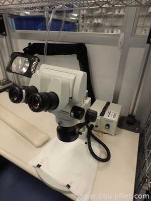 Olympus SZX7 Stereo Microscope With Light Source