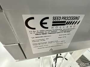 Seed Processing Holland SGM-4100 3290.20.01 2 x 150 Litre Seed Warm Water Treatment Unit