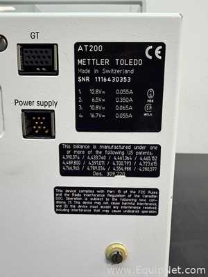 lote de   Balança de Laboratório Mettler Toledo 