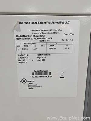 Freezer Thermo Fisher Scientific TSX2320FA