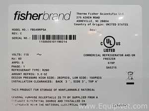 Refrigeradores Fisher Brand FBG49RPSA