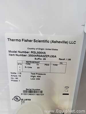 Refrigeradores Thermo Fisher Scientific RGL5004A