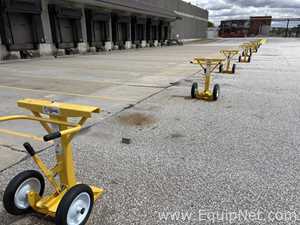 Lot Of Eleven Ideal Warehouse Innovations, Inc. Auto Stand Plus Trailer Stands