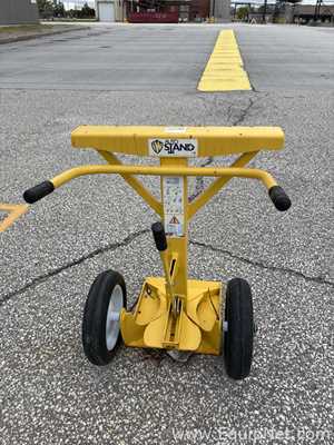 Lot Of Eleven Ideal Warehouse Innovations, Inc. Auto Stand Plus Trailer Stands