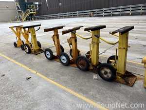 Lot Of Fourteen Various Trailer Stands