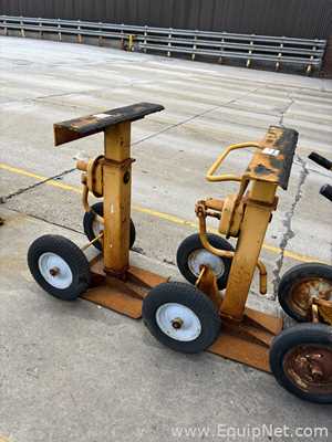 Lot Of Fourteen Various Trailer Stands
