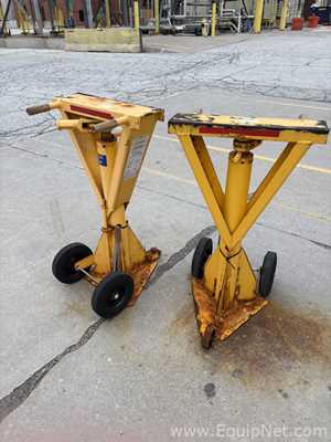 Lot Of Fourteen Various Trailer Stands