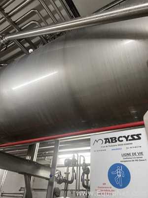 ETA Stainless Steel Horizontal Tank on Frame with Process Filter Skid