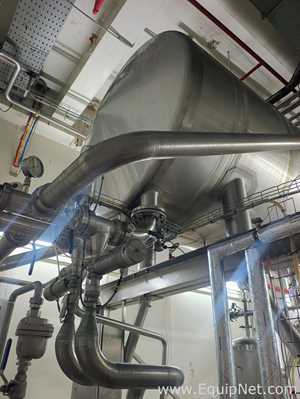 ETA Stainless Steel Horizontal Tank on Frame with Process Filter Skid