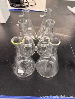 Lote de 6 Cristalería de Laboratorio VWR 