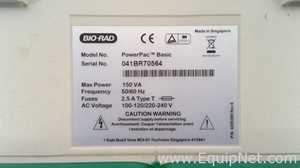 lote de   Sistema de Eletroforese Bio-Rad 