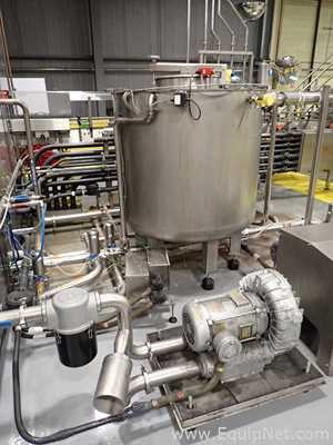 Perrier Bottle Washer and Filler with Fowler Zalkin CA10 Double|480 NG Capper - Line 7