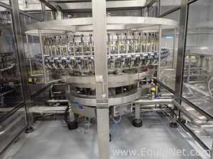 Perrier Bottle Washer and Filler with Fowler Zalkin CA10 Double|480 NG Capper - Line 7