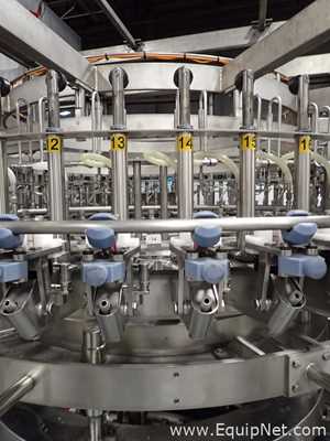 Perrier Bottle Washer and Filler with Fowler Zalkin CA10 Double|480 NG Capper - Line 7