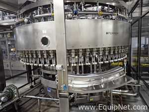 Perrier Bottle Washer and Filler with Fowler Zalkin CA10 Double|480 NG Capper - Line 7